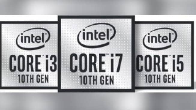 logo intel core i3, i5, i7 generasi 10